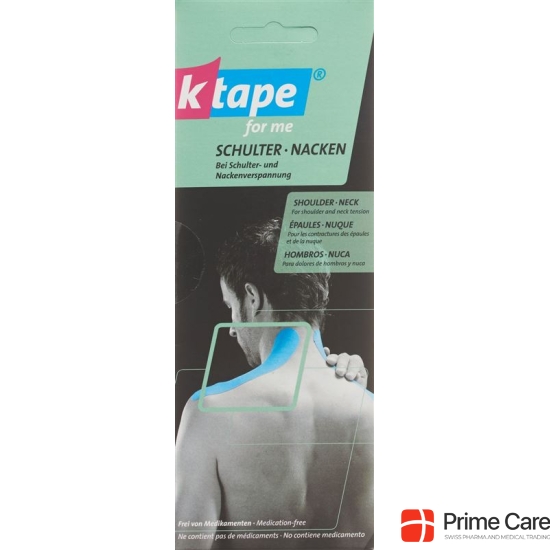 K-Tape for me shoulder / neck for an application 2 pieces