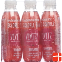 VIVITZ organic juice Rhubarb 6 x 0.5 lt