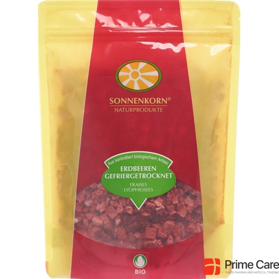 Sun grain strawberries freeze-dried organic bud 40 g