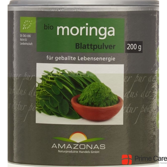 AMAZON moringa leaf powder organic 100% pure 200 g