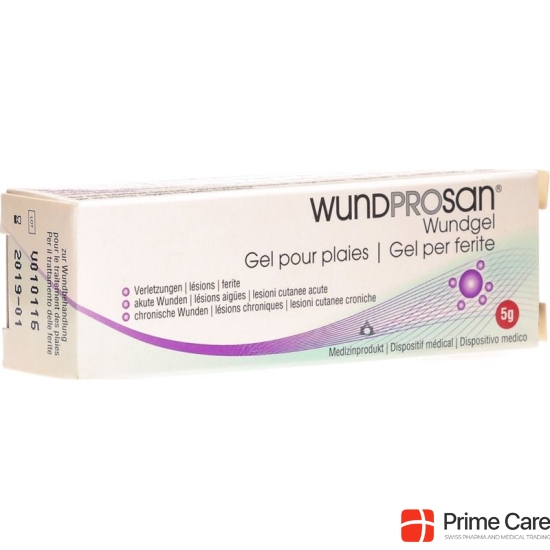 Wound Prosan Hydrophilic wound gel Tb 5 g