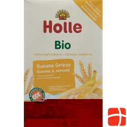 Holle fruit mash banana semolina bio 250 g