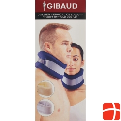 GIBAUD cervical C2 7.5cm Gr1 29-34cm reinforced