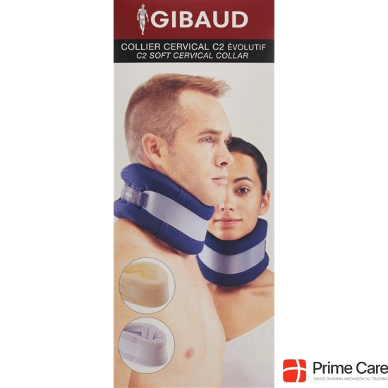 GIBAUD cervical C2 7.5cm Gr1 29-34cm reinforced