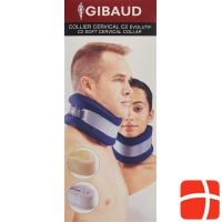 GIBAUD cervical C2 7.5cm Gr2 35-40cm reinforced