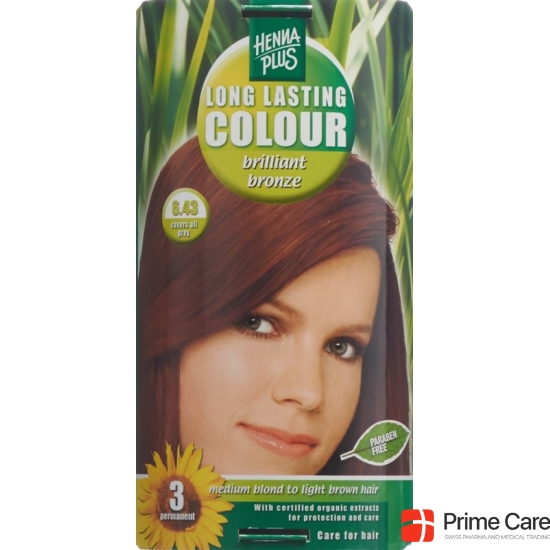 Henna Plus Long Lasting Color brilliant bronze 6:43