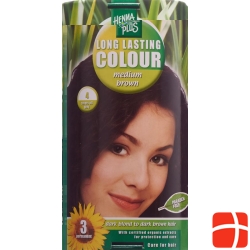 Henna Plus Long Lasting Color medium brown 4