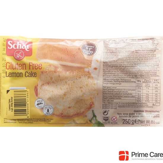 Sharp lemon cake gluten-free 250 g