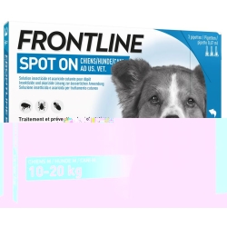 Frontline Spot On Dog M List D 3 x 1:34 ml