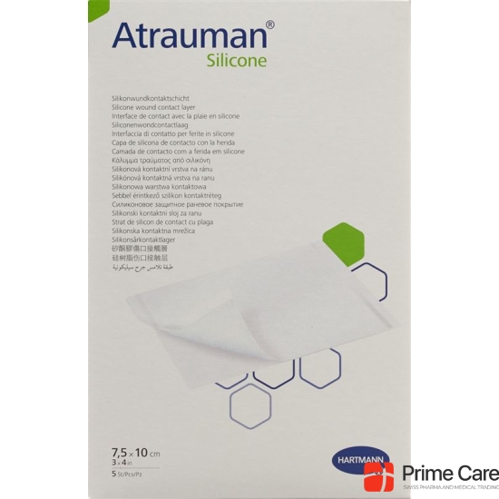 Atrauman Silicone 7.5x10cm sterile 5 pcs