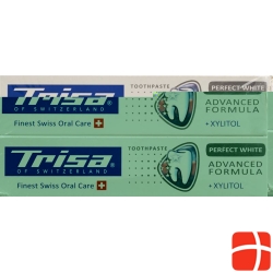 Trisa Perfect White toothpaste DUO 2 x 75 ml