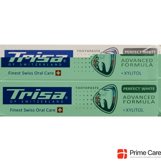 Trisa Perfect White toothpaste DUO 2 x 75 ml