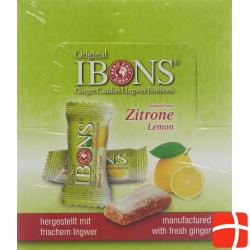 IBONS ginger candy display Lemon 12x60g