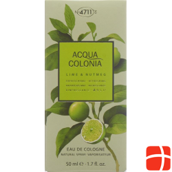 4711 Acqua Colonia Lime & Nutmeg cologne spray 50 ml