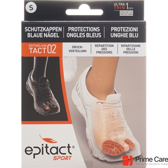 Epitact sport toe cap with blue nails S 23mm 2 pcs