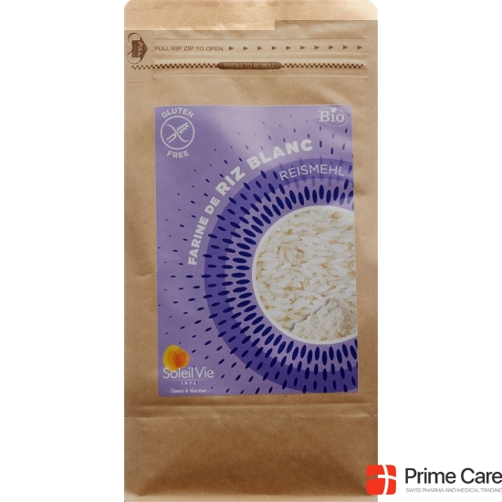 Soleil Vie rice flour organic gluten free 500 g