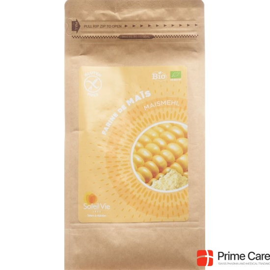 Soleil Vie cornmeal Organic gluten free 500 g