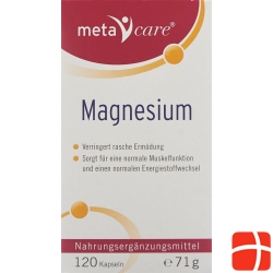 metacare magnesium Kaps 120 pcs