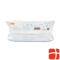 Nuby All Naturals baby wipes antibacterial 80 pcs