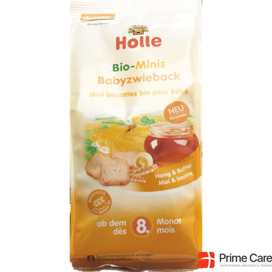 Holle Organic Baby Rusk MINIS 100g