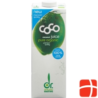 Dr Martins Coco Drink Pure Organic 1 lt