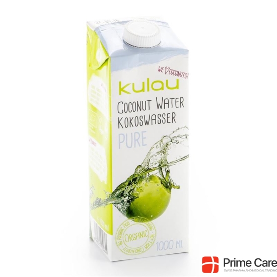 Kulau coconut water pure tetra 1 lt