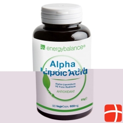 energybalance ALA alpha lipoic acid 600 mg 90 caps