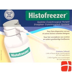 Histofreezer for warts and benign skin lesions small 2mm with 60 applicators 2 x 80 ml