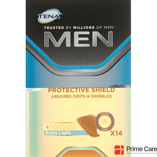 TENA Men Protective Shield Level 0 Extra Light 14 pcs