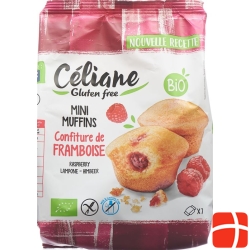 Les Recettes de Céliane mini-muffins raspberry filling Gluten Free Organic 200 g