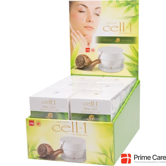 cell-one display for counter skin care 12 pieces