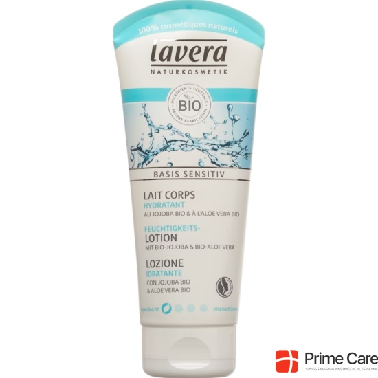 Lavera moisturizing lotion basis sensitive 200 ml