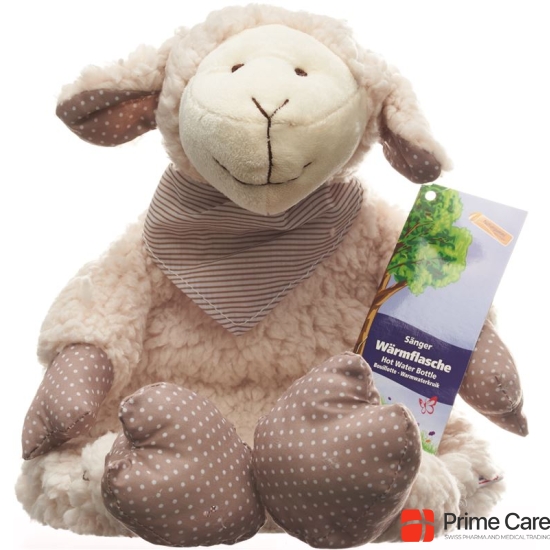 SINGER hot water bottle 0.8l soft toy sheep Lorry