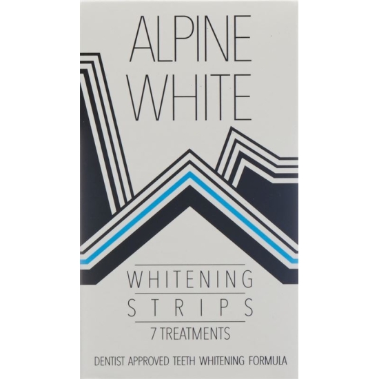 Alpine White whitening strips for 7 applications