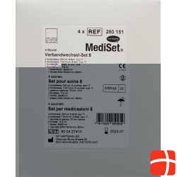 Mediset dressing set No 8 4 Btl