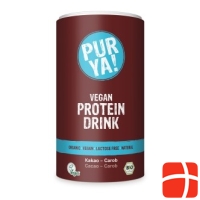 Purya! Vegan Protein Drink cacao Carob Organic Ds 550 g