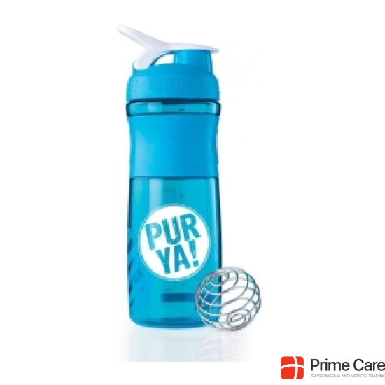 Purya! Shaker bottle blue