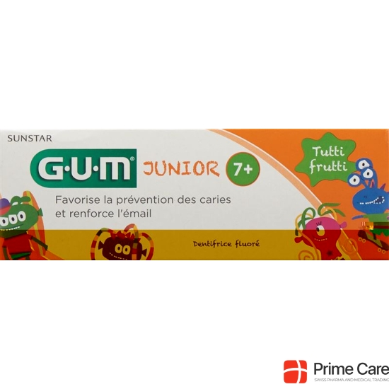 GUM SUNSTAR Junior toothpaste Tutti-Frutti 50 ml