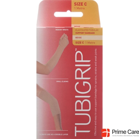 Tubigrip hose bandage C 1mx6.75cm beige