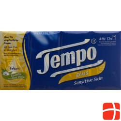 Tempo handkerchiefs soft & sensitive 12 x 9 units