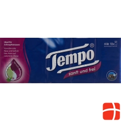 Tempo handkerchiefs soft & free 10 x 9 units