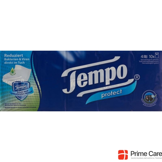 Tempo handkerchiefs Protect 10 x 9 units