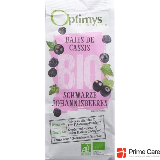 Optimys currants Bio 180 g