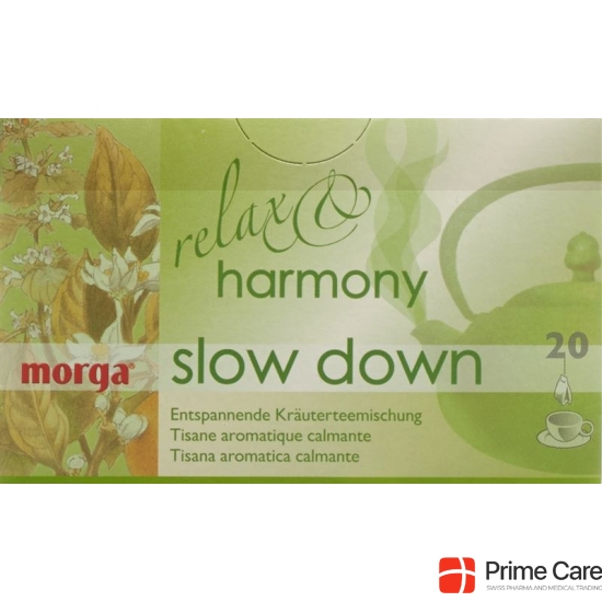 Morga Relax & Harmony Slow Down Tee Btl 20 pcs