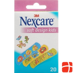 3M Nexcare Happy Kids 1.9 x 7.2 cm 20 plasters for children