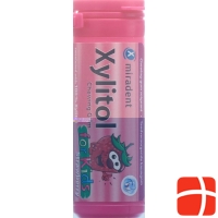 Miradent xylitol gum for Kids strawberry 30 pcs