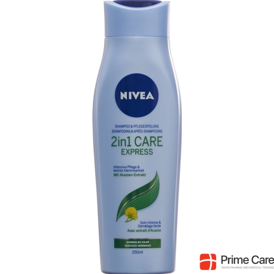 Nivea Hair 2 in 1 Care Express Shampoo & Conditioner 250 ml