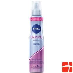 Nivea Hair Diamond Gloss Care Styling Mousse 150 ml