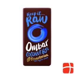 Ombar chocolate coconut 60% 10 x 35 g