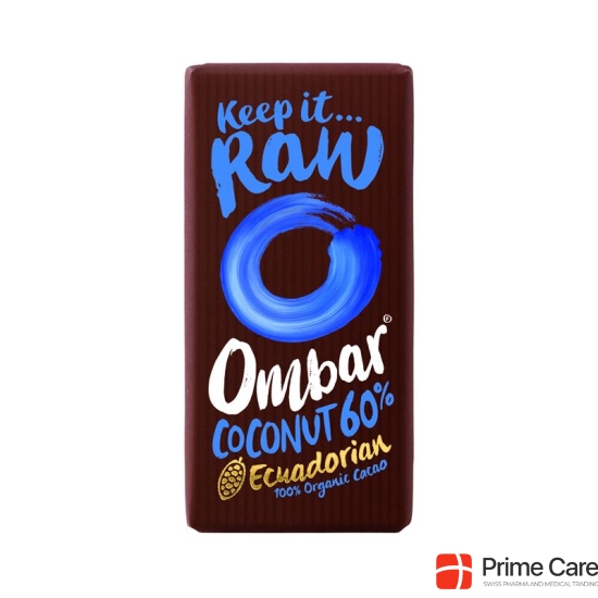 Ombar chocolate coconut 60% 10 x 35 g